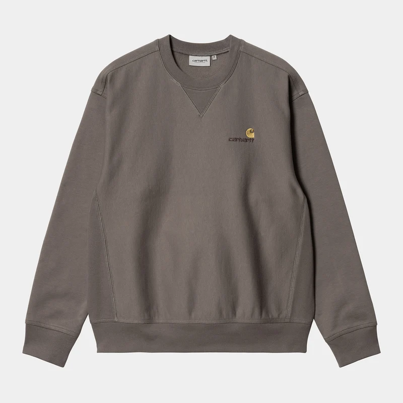 Carhartt WIP Herr American Script Träningströja - Teide