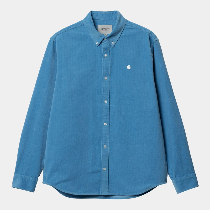Carhartt WIP Madison långärmad herrskjorta - Piscine