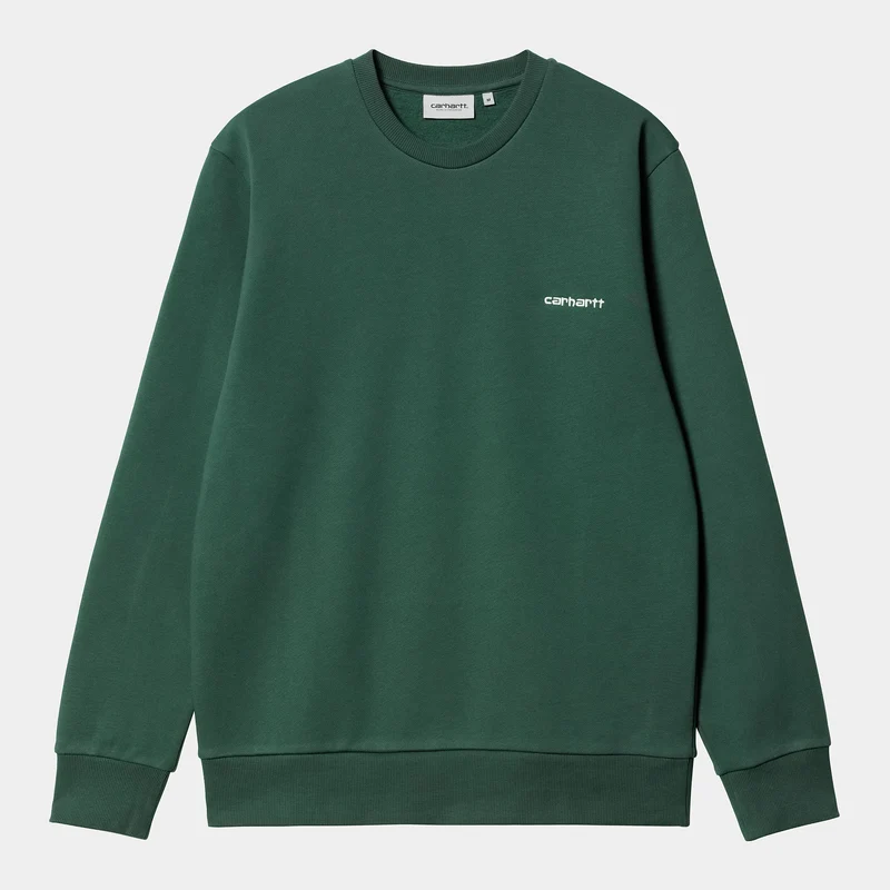 Carhartt WIP Man Script Broderi Sweat Top - Treehouse