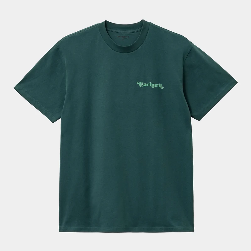 Carhartt WIP Herr Fez kortärmad T-shirt - Botanic
