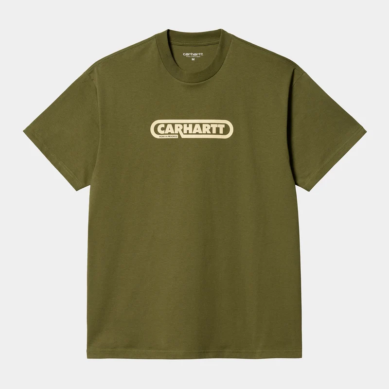 Carhartt WIP Herr Fuse kortärmad T-shirt - Kiwi / Citron