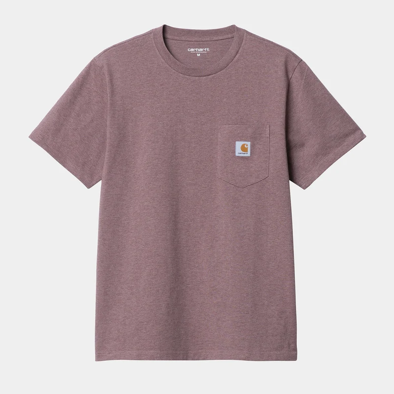 Carhartt WIP Kortärmad fick-T-shirt för män - Lupinus Heather