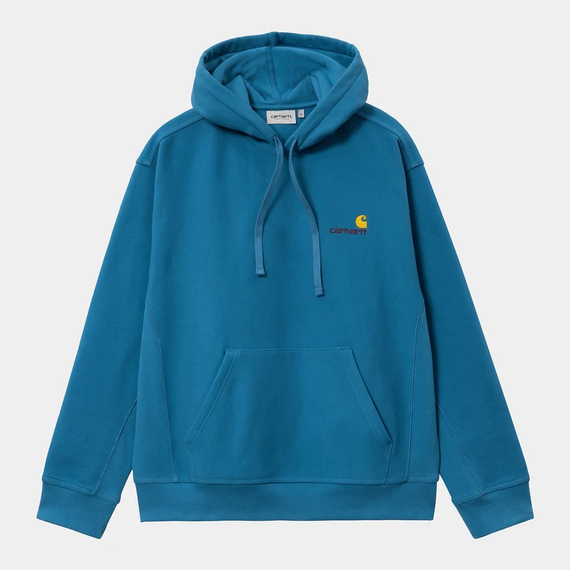 Carhartt WIP Herr American Script Träningströja - Amalfi
