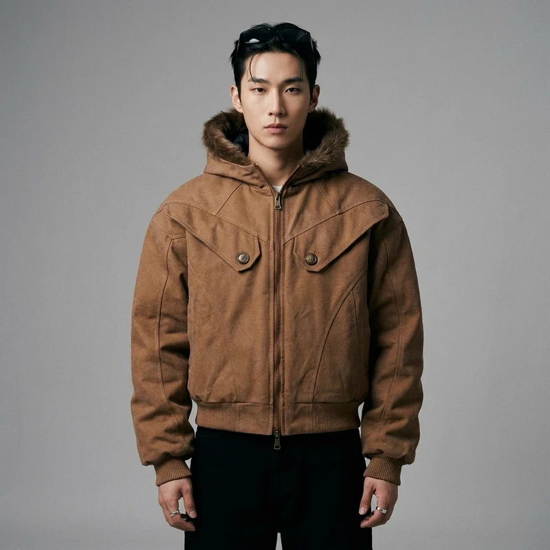 Veste à Capuche Oversize