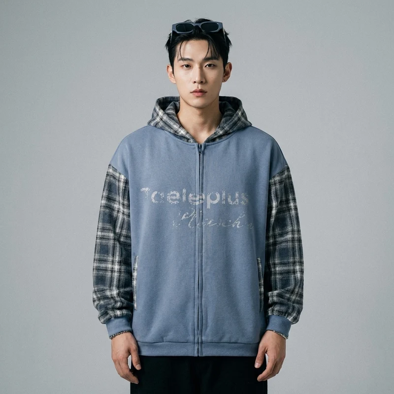 Cardigan Zippé Col Rabattu