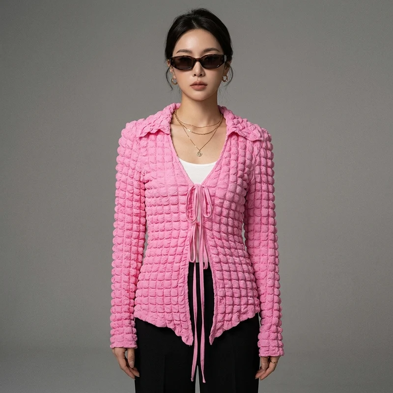 Cardigan à Nouer Élégant