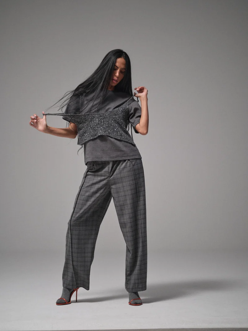 MMHOn Check Pant