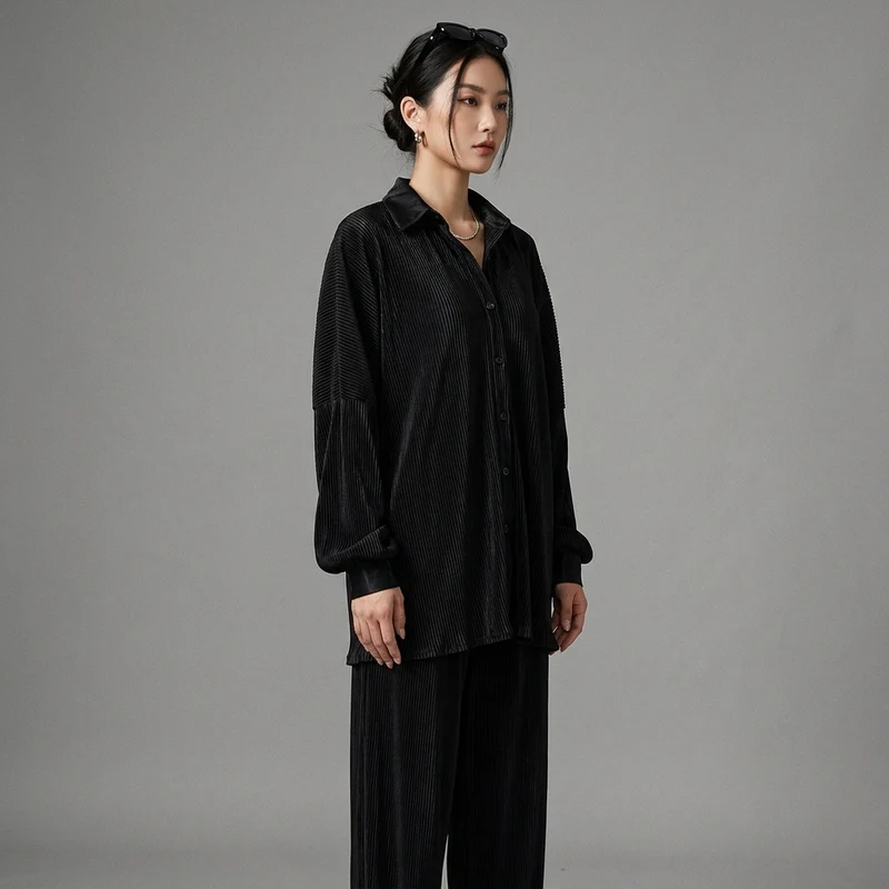 Ensemble Chemise et Pantalon Large