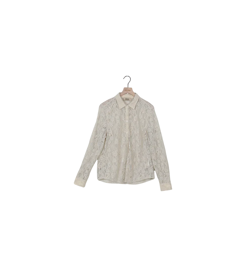 ReLoved - MMKether Lace Sequin Shirt / L