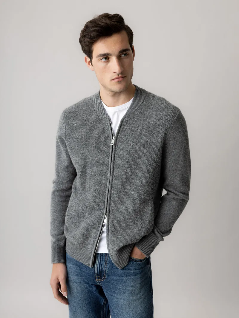 MMGRyan Soft Zip Cardigan Knit