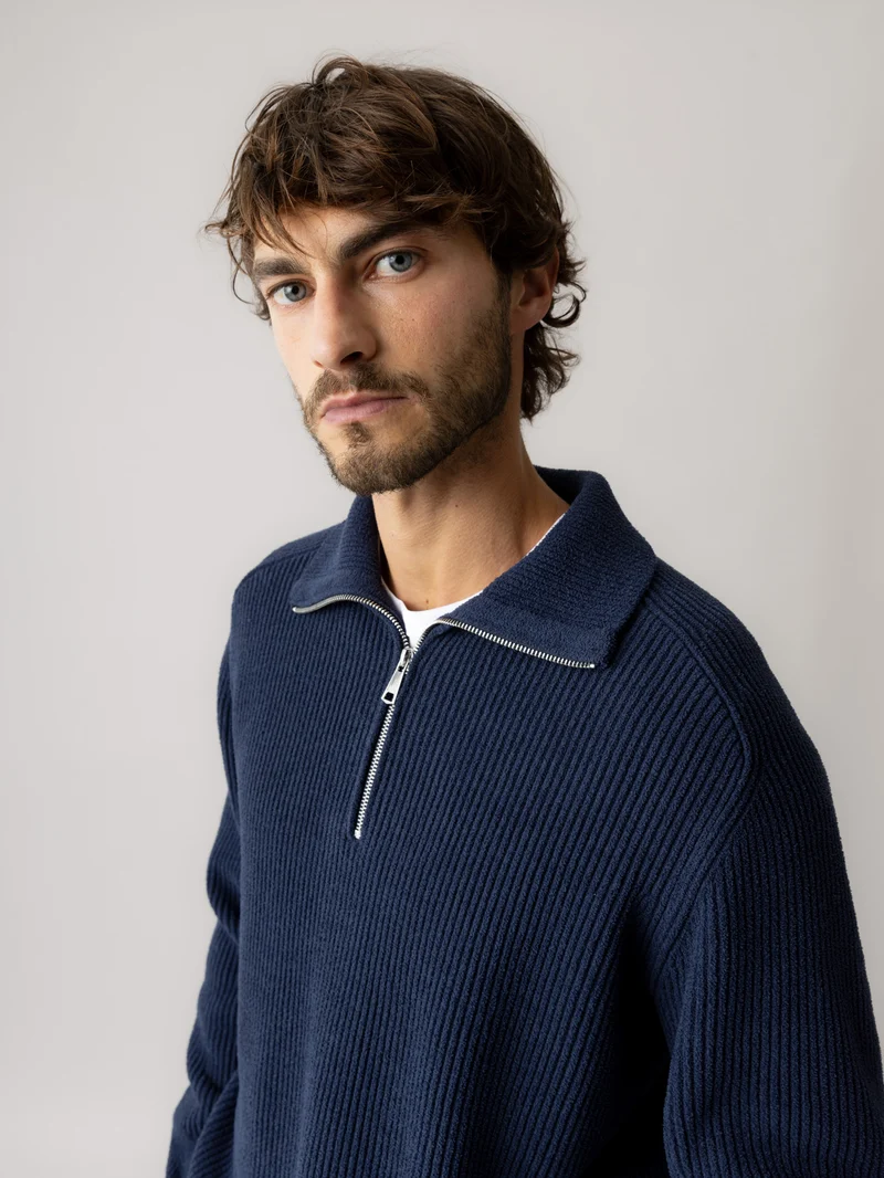MMGPorter Soft Quarter-Zip Knit