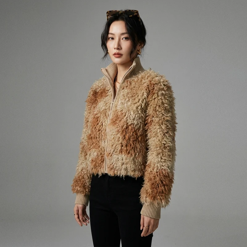 Veste Polaire Zippée Oversize