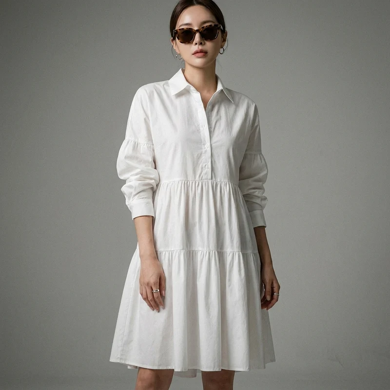 Robe Chemise Longue Oversize