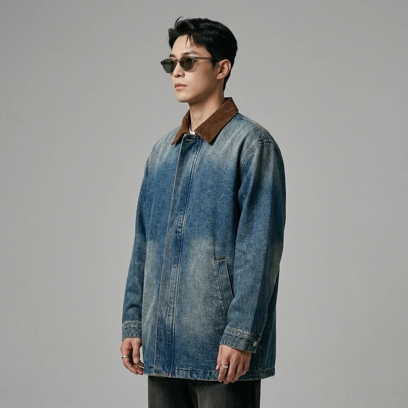 Veste Denim Décontractée