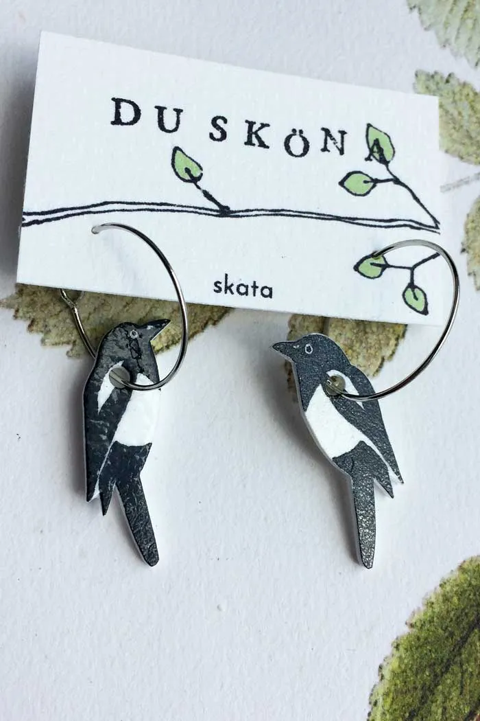 Skator - örhängen hoop