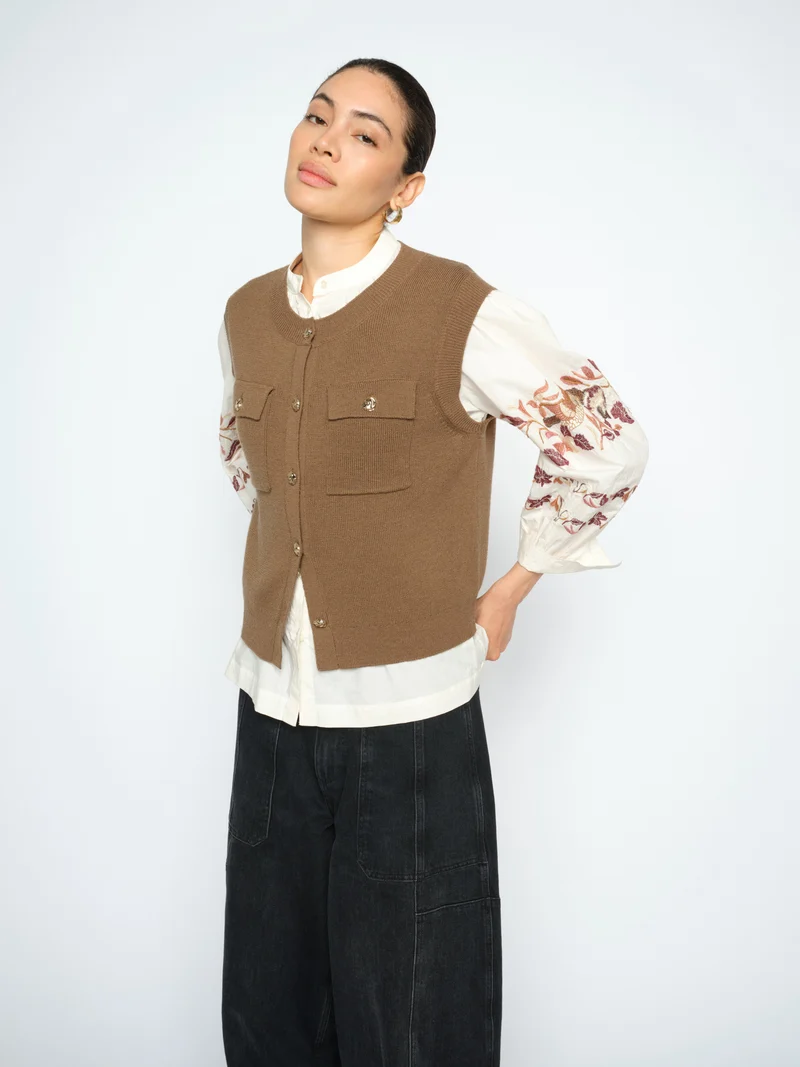 MMAyana Wool Knit Vest