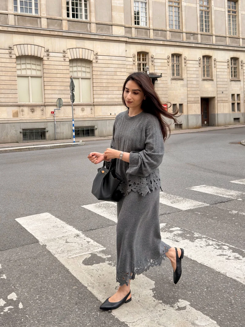 MMLiora lace Knit Skirt