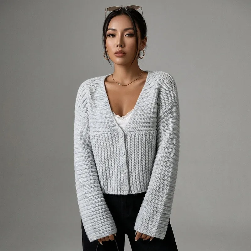 Cardigan Boutonné Oversize