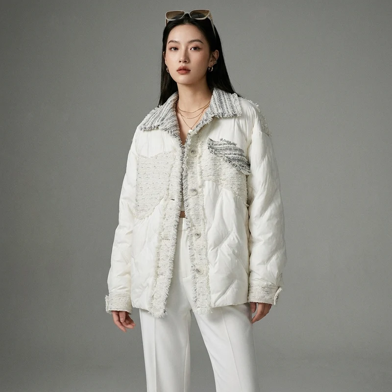 Veste Courte Coton Style Coréen
