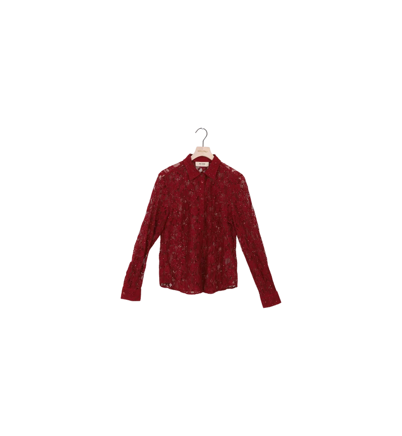 ReLoved - MMKether Lace Sequin Shirt / S