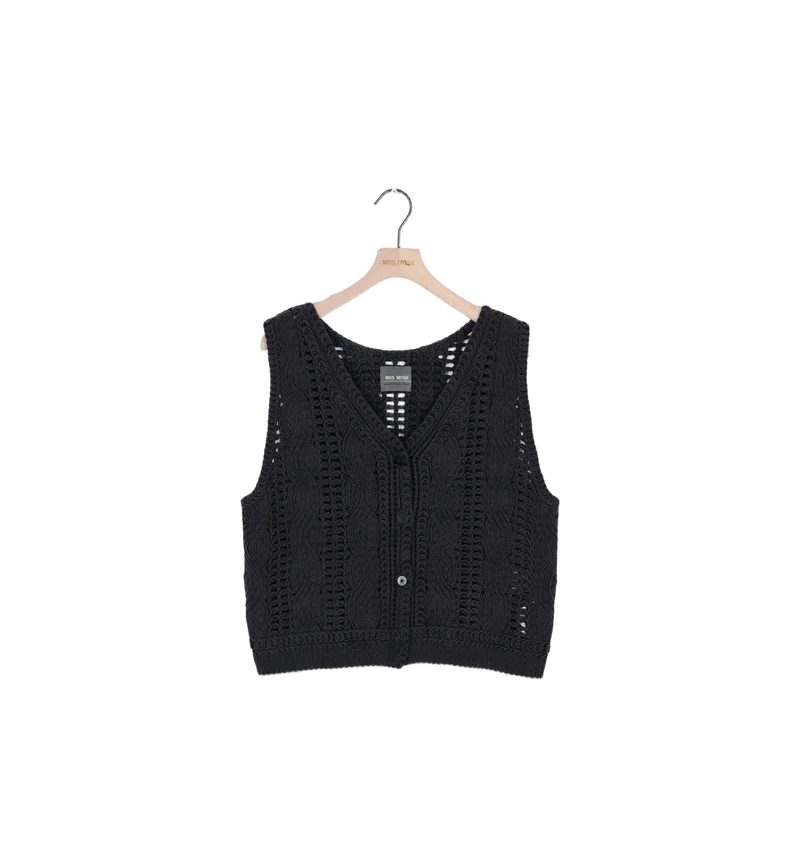 ReLoved - MMAlbanju Knit Lace Vest / L