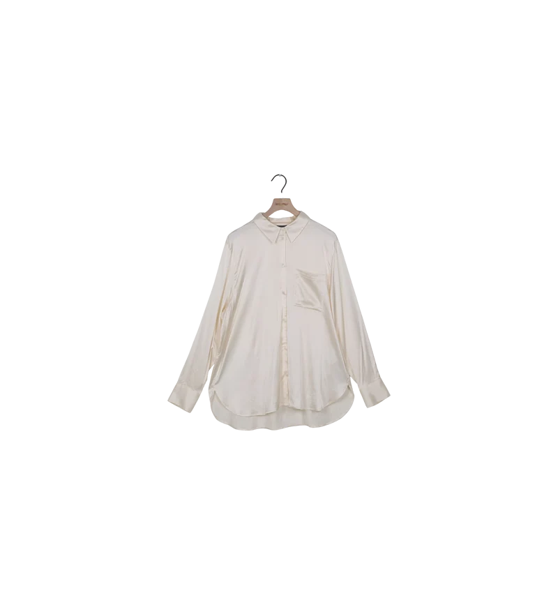 ReLoved - MMLinda Satin Shirt / L