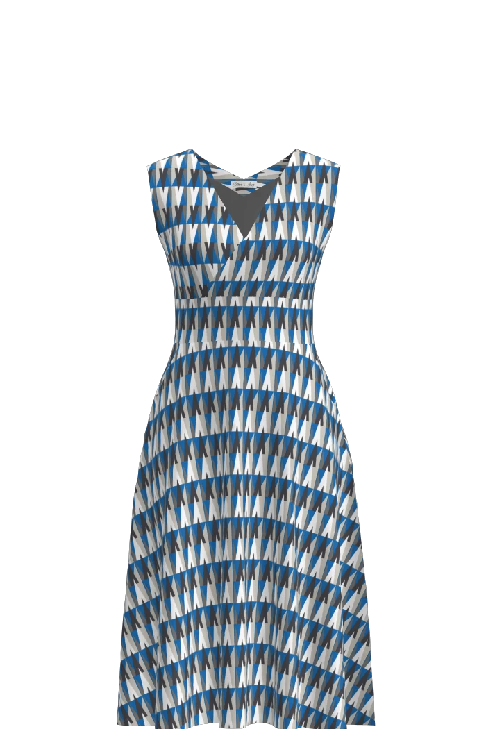 Klänning Alba - Spikes blue