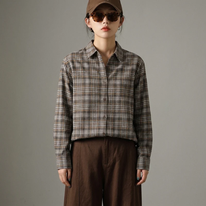 Chemise à Carreaux Vintage