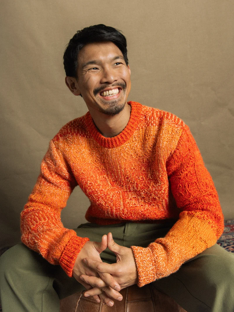 MMGMauro Faded Crew Neck Knit