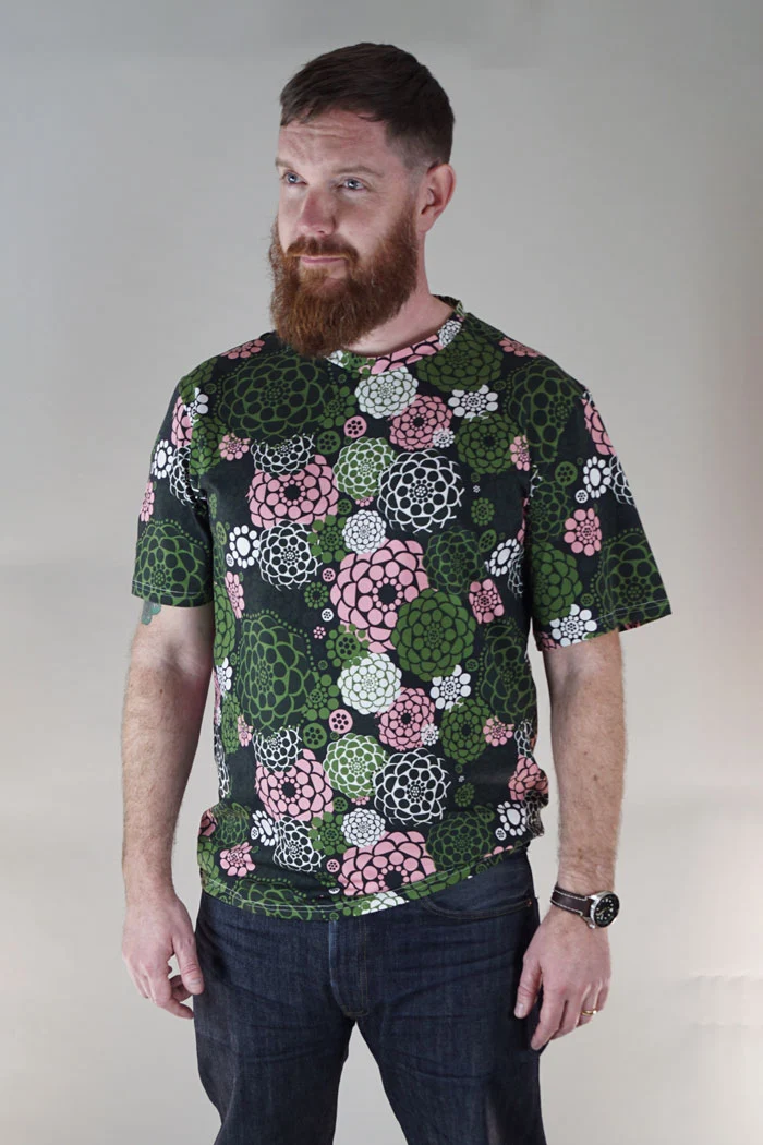T-Shirt Erik - Zinnia Dark Green