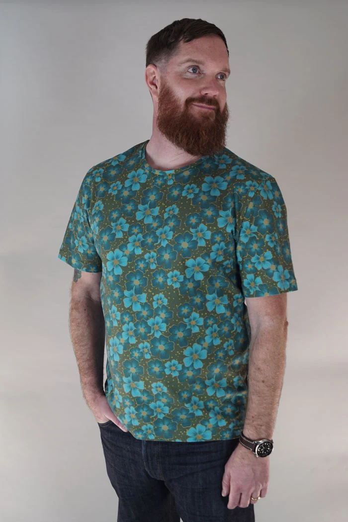 T-Shirt Erik - Springkly Blue