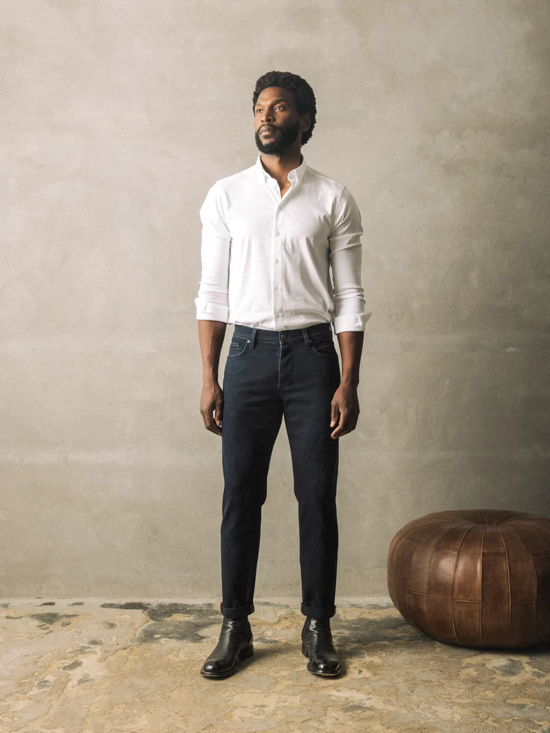 MMGAndrew Blue Black Jeans