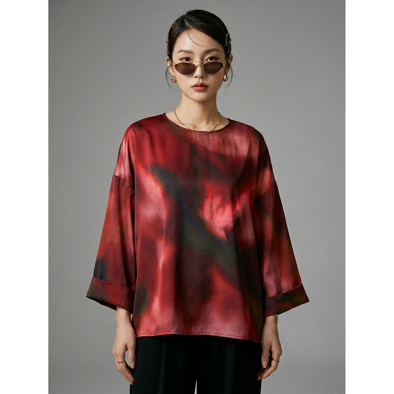 Chemise Tie-Dye Oversize