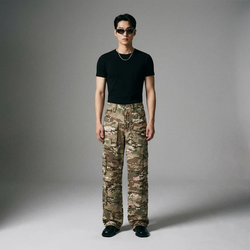 Jean Cargo Camouflage