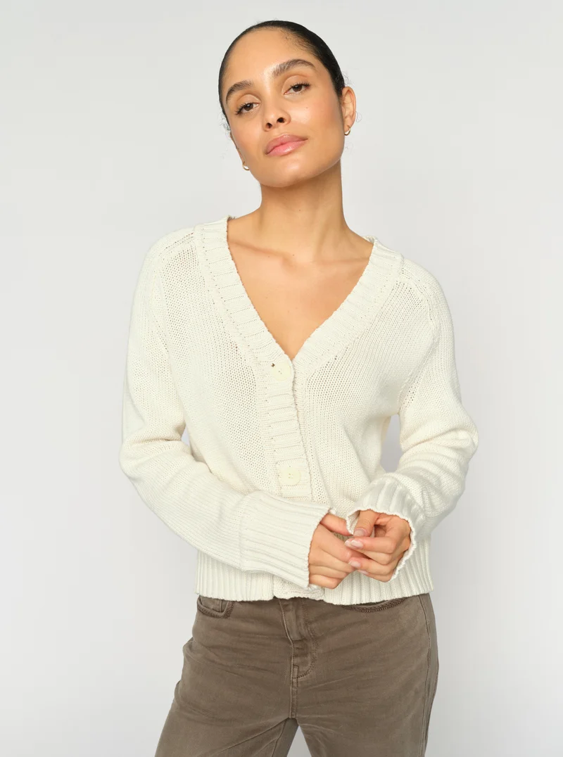 MMRola Bine V-Neck Knit Cardigan