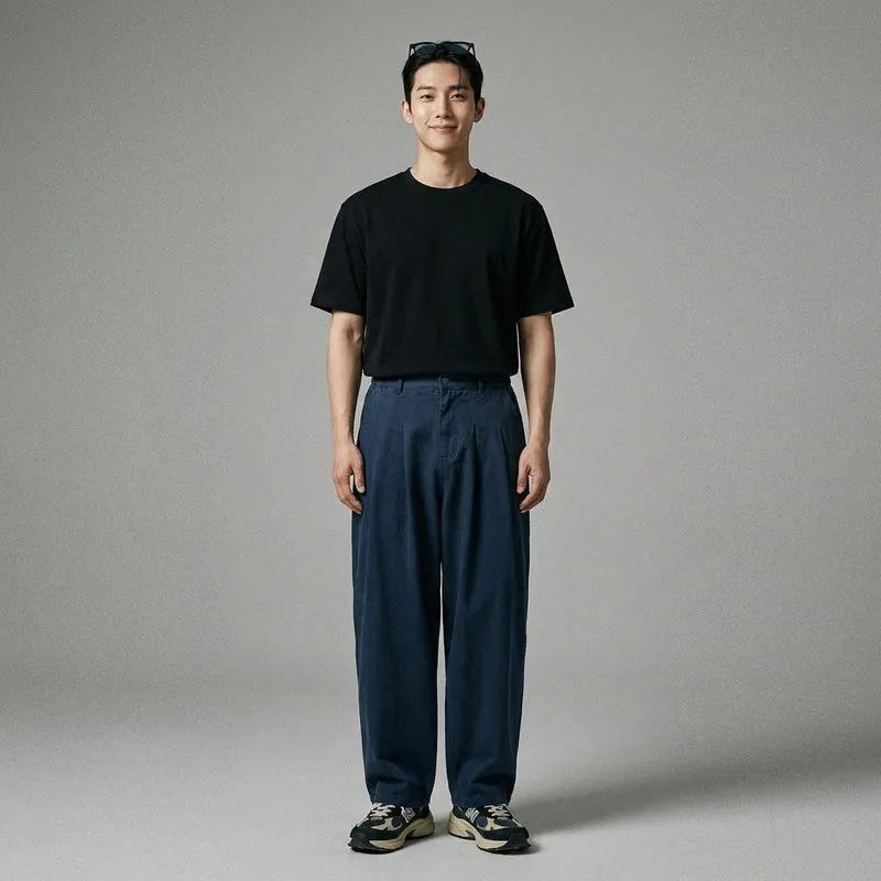 Pantalon Cargo Ample Décontracté