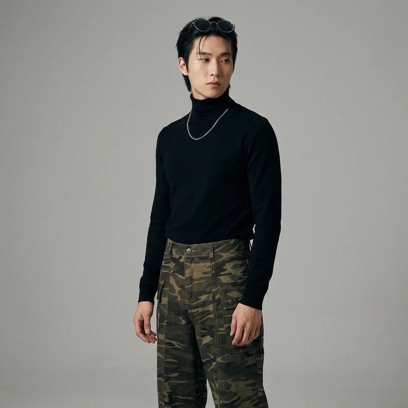 Pantalon Cargo Camouflage