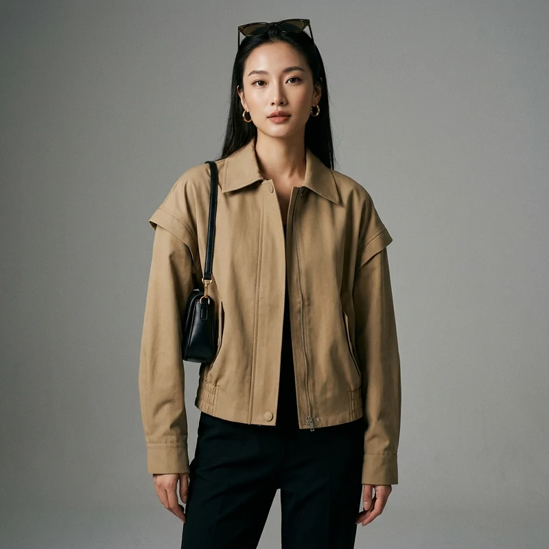 Veste Chic Col Revers