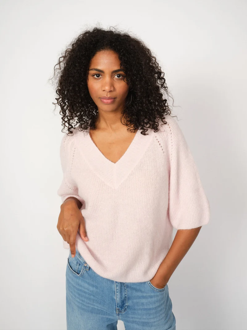 MMTaci ¾ V-neck Knit