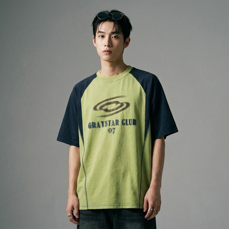 T-Shirt Oversize Floral Rétro