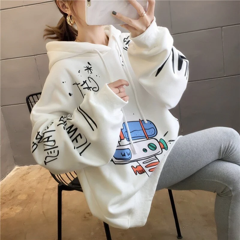Hoodie Coréen Hip Hop