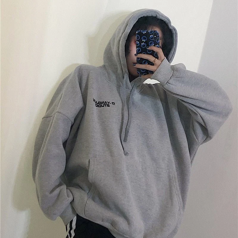Hoodie oversize coréen