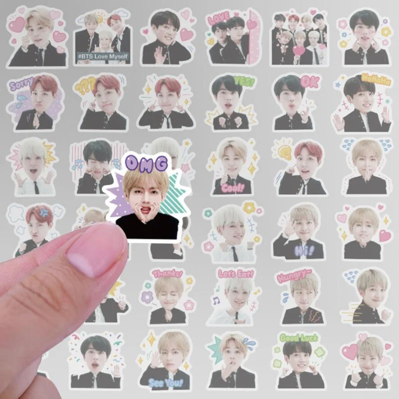 Stickers BTS Bande Dessinée 40pc