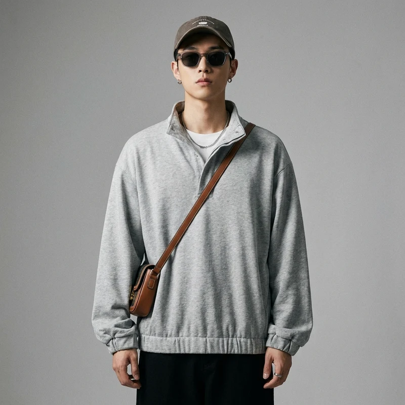 Sweat-shirt Longue Manche Oversize