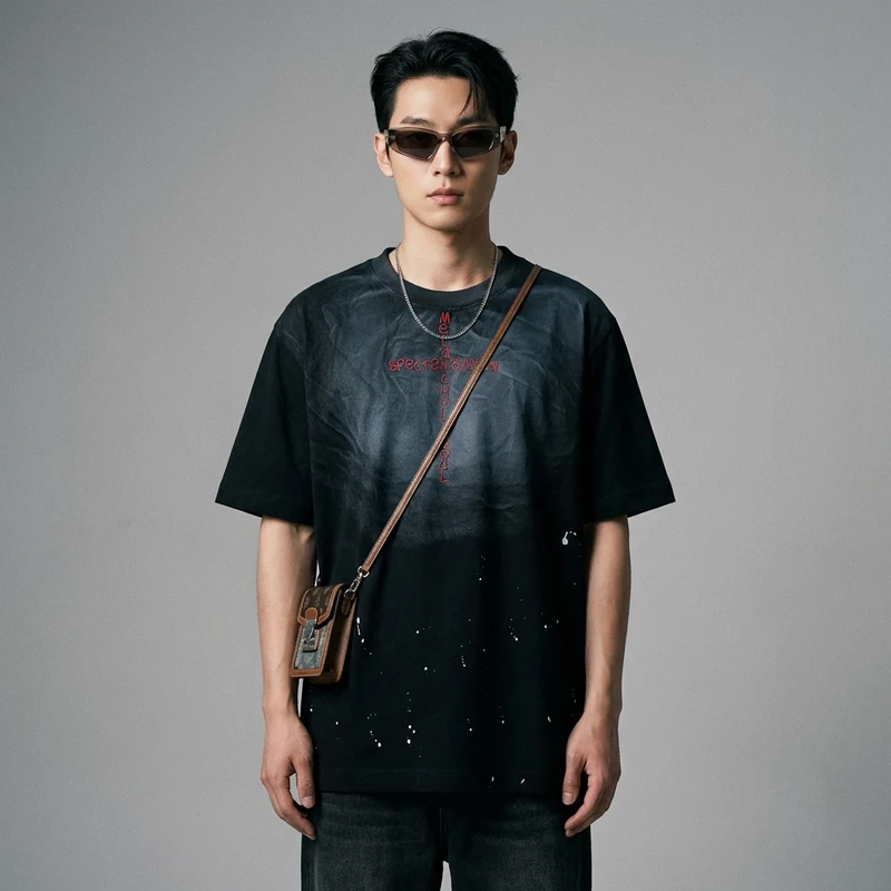 T-shirt Brodé Streetwear