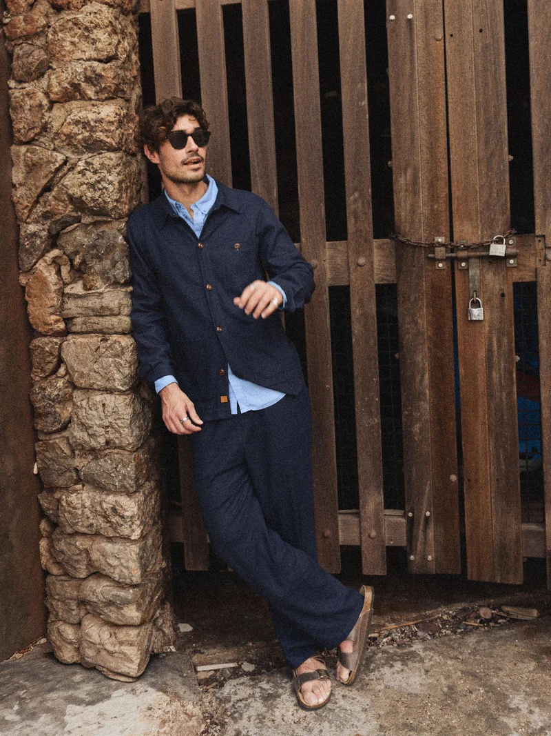 MMGMavi Linen Jacket