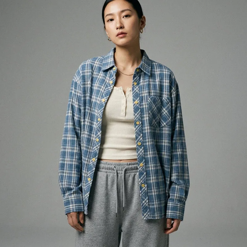 Chemise à Carreaux Oversize