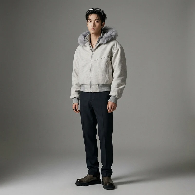 Manteau à Capuche Hiver Oversize