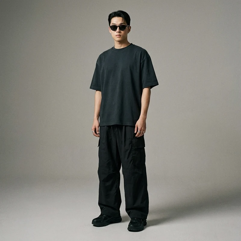 Pantalon Cargo Décontracté