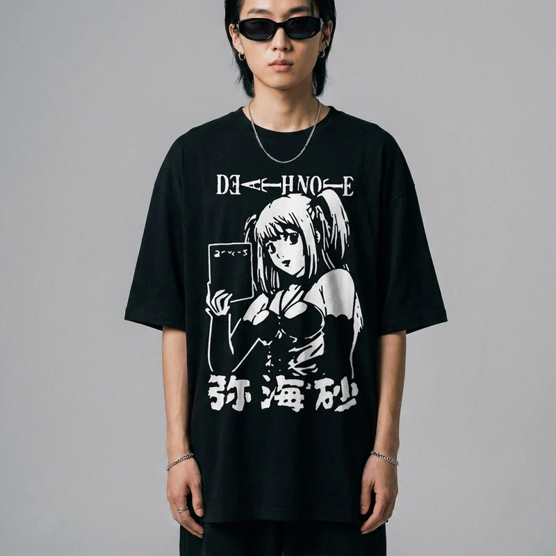 T-Shirt Misa Death Note Imprimé